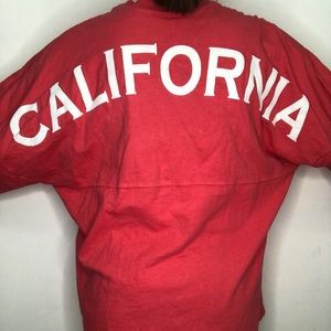 Red CALIFORNIA sweatshirt!